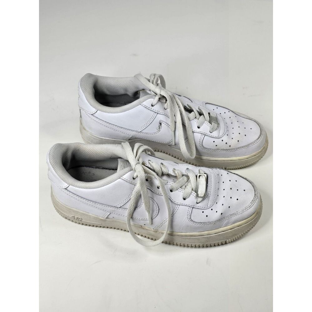 Nike Air Force 1‎ Low Triple White Size 6Y Shoes Sneakers GS 314192-117